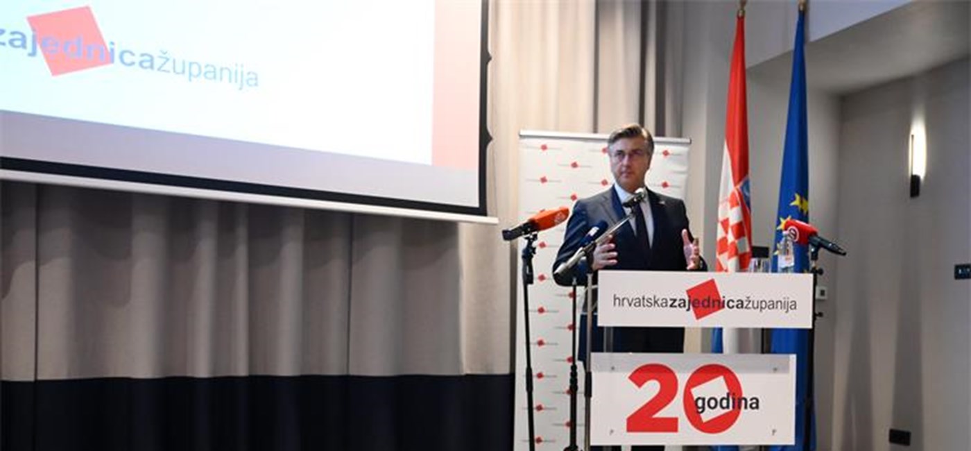 Dodatno ćemo osnažiti partnerstvo Vlade i županija koje je ključ uspjeha razvoja svih krajeva Hrvatske